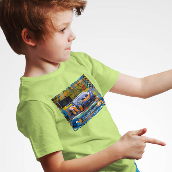 Kinder T-Shirt – RACE MODE ON – Lamborghini Huracán GT3 EVO2 – Bild 6
