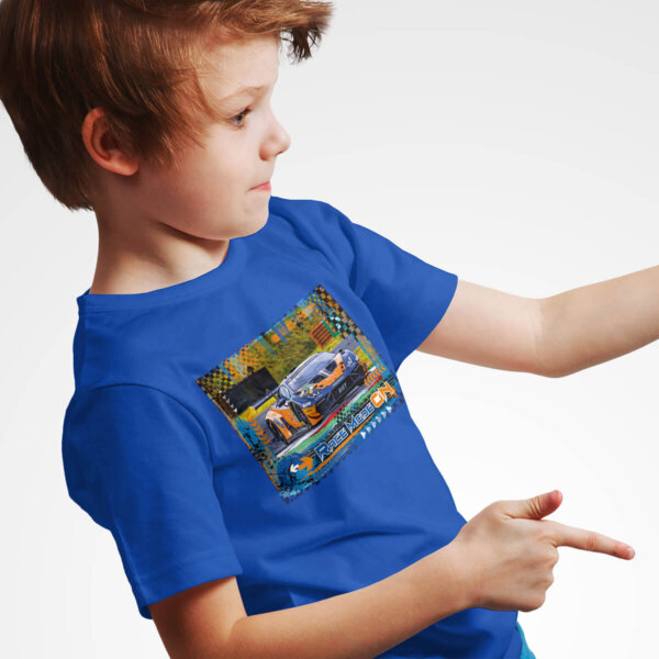 Kinder T-Shirt – RACE MODE ON – Lamborghini Huracán GT3 EVO2 – Bild 2