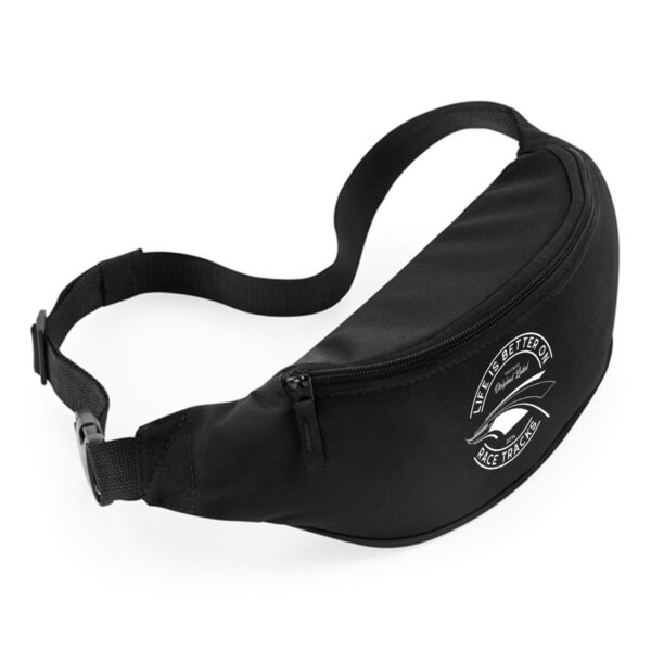 Crossbody Bag, Umhängetasche Damen und Herren - LIFE IS BETTER ON RACETRACKS – Bild 4