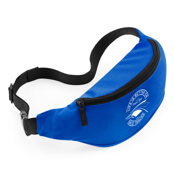 Crossbody Bag, Umhängetasche Damen und Herren - LIFE IS BETTER ON RACETRACKS – Bild 5