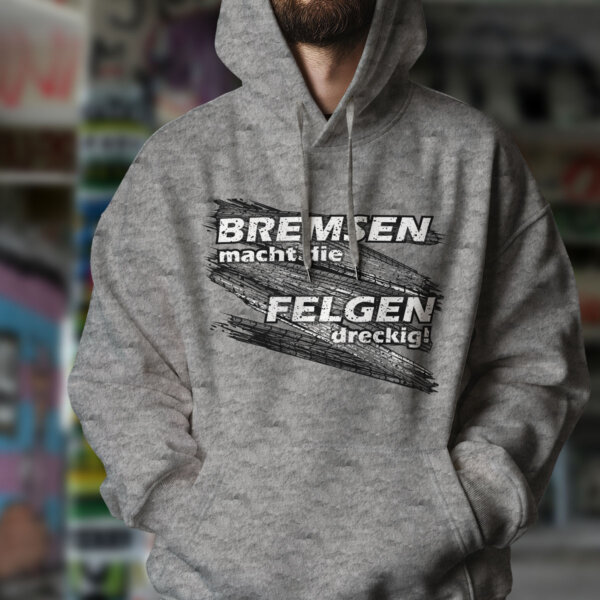 COOL HOODIE - Braking makes the rims dirty - THE ORIGINAL - Image 2