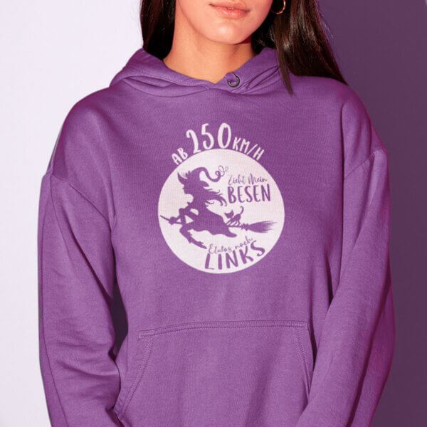 Women's hoodie "Hexenritt" - magic, comfort and humor - Image 6