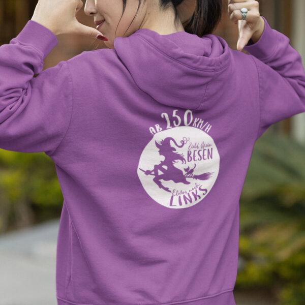 Women's hoodie "Hexenritt" - magic, comfort and humor - Image 12