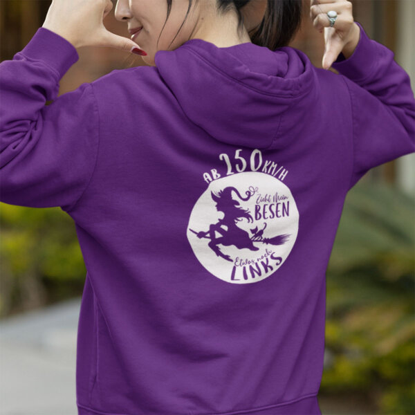 Women's hoodie "Hexenritt" - magic, comfort and humor - Image 10