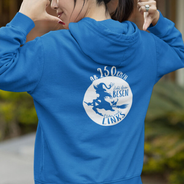 Women's hoodie "Hexenritt" - magic, comfort and humor - Image 8