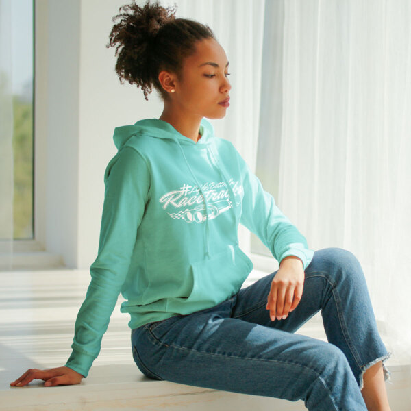 Ladies' hoodie "Doublevibes" #LifeIsBetterOnRacetracks