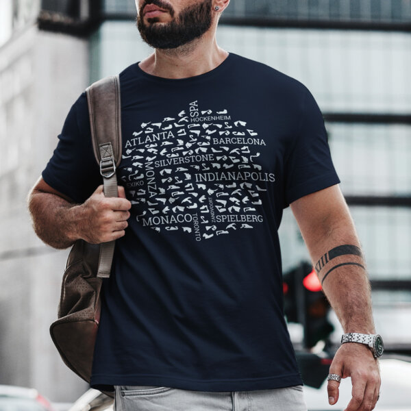 Herren T-Shirt “Global Racetrack Explorer”